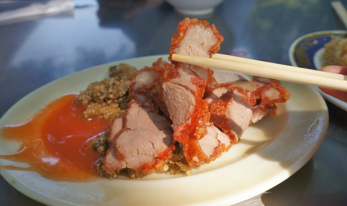 Red braised belly pork