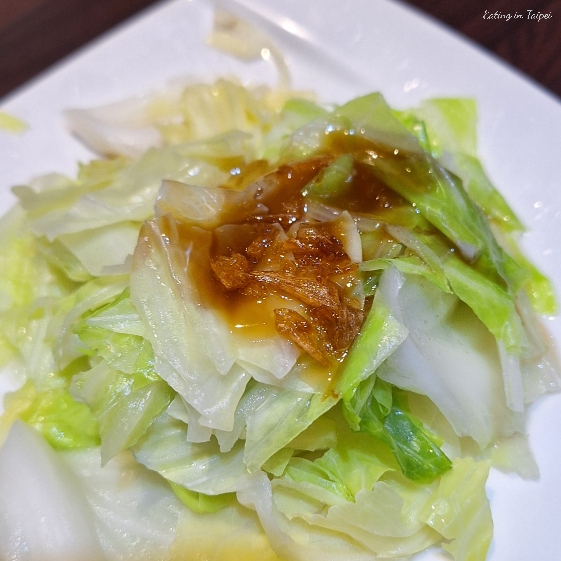 A Yue Zi Oily Rice cabbage